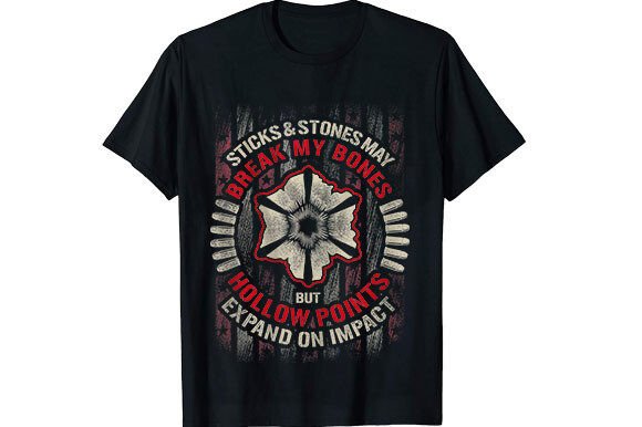 Break My Bones Military T-shirt Design: A Modern Design Asset