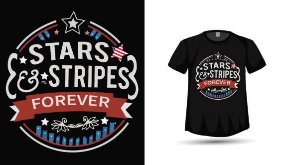 Celebrate Independence: 4th July Stars and Stripes Design