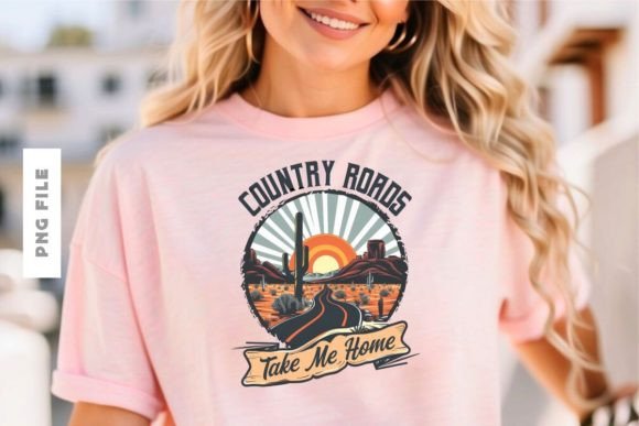 Country Roads Take Me Home T-Shirt Design: A Designer's Guide