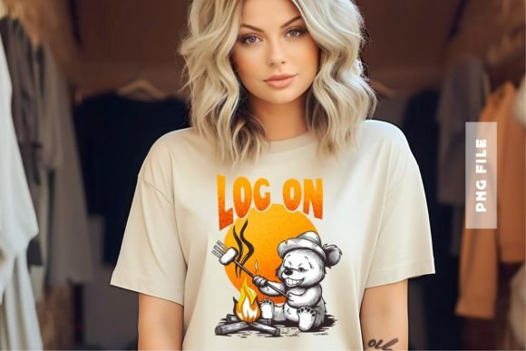 Elevate Your Merchandise with a Log on T-Shirt Design