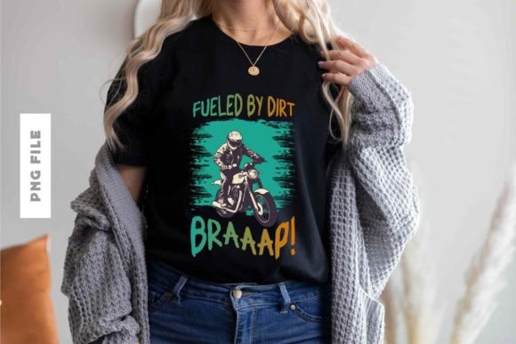 Fueled by Dirt T-shirt Design: A Graphic Designer's Asset