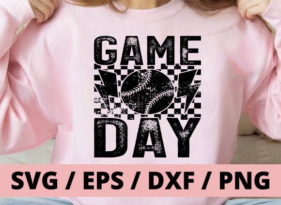 Game Day PNG, Sublimation Design: Elevate Your Visuals