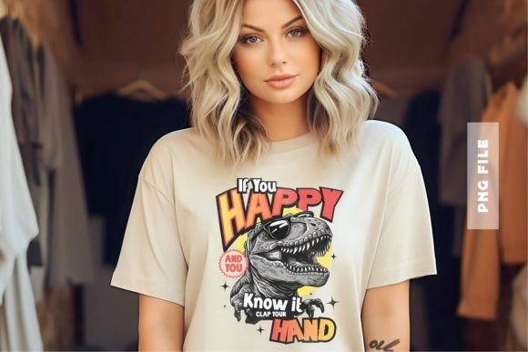 If You Happy and Know It T-shirt Design