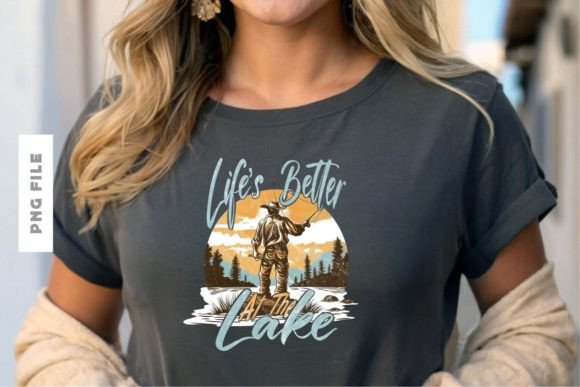 Life's Better at the Lake: A Designer's Guide to Premium Merch Assets