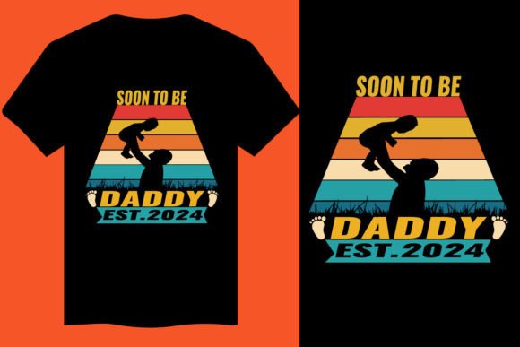 Soon to Be Daddy T Shirt Design: A Creative Asset for Modern Projects