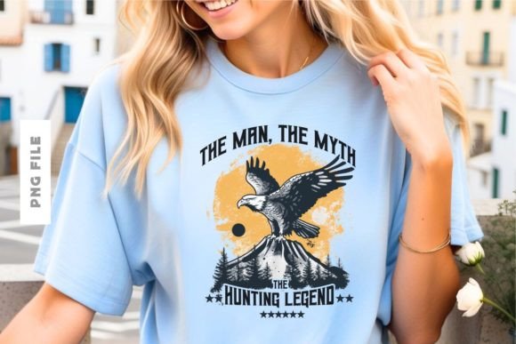 The Man the Myth Hunting Legend Design: A Premier Creative Asset