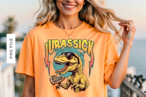 Unleash Prehistoric Style with the Jurassick T-shirt Design